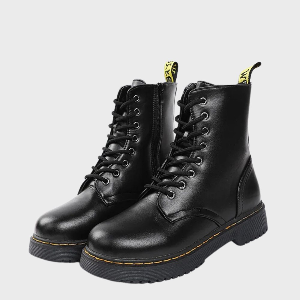 Elegantes botas de pele para mulher | Inverno