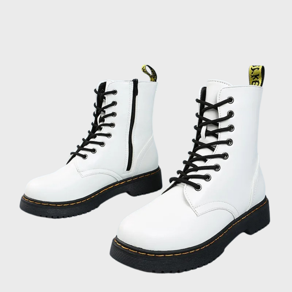 Elegantes botas de pele para mulher | Inverno