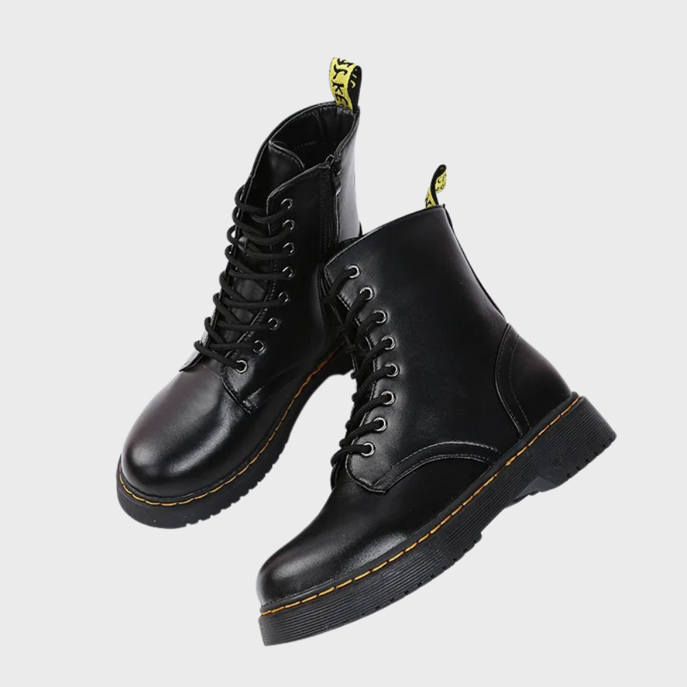 Elegantes botas de pele para mulher | Inverno