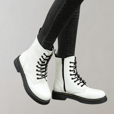 Elegantes botas de pele para mulher | Inverno