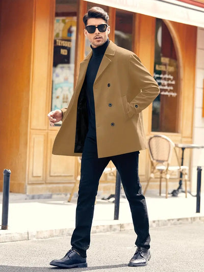 Casaco polar da moda para homens grandes