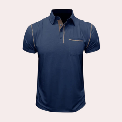 Pólo de verão elegante para homens