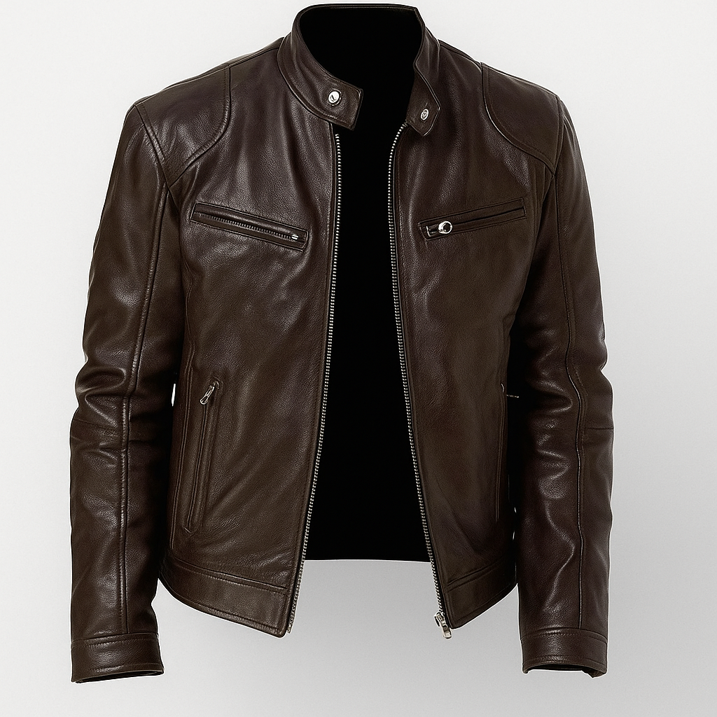 Leather Jacket brown