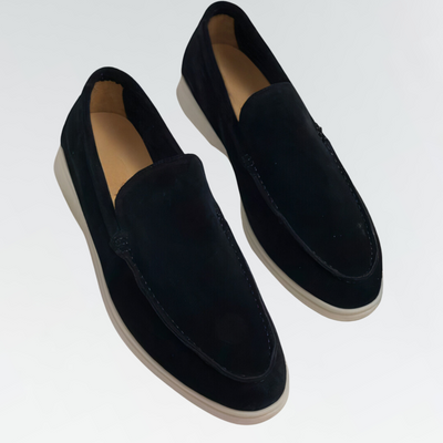 Sapatos de homem com design de corte baixo