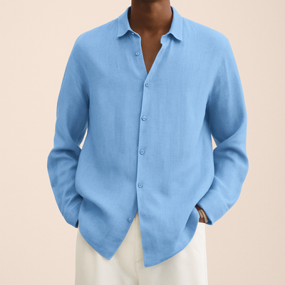 Camisa de vestir para homem de linho - Albert