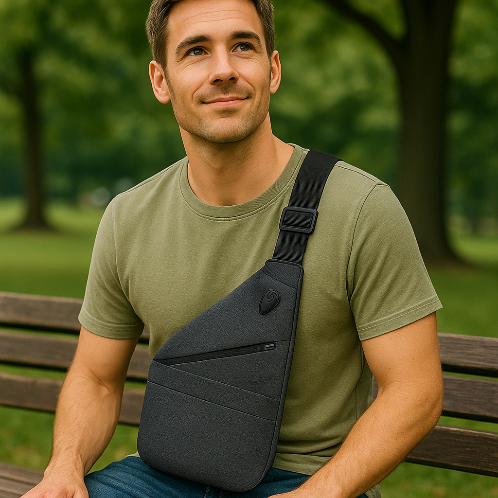 Safestride | Bolsa de turismo com ombro anti -theft