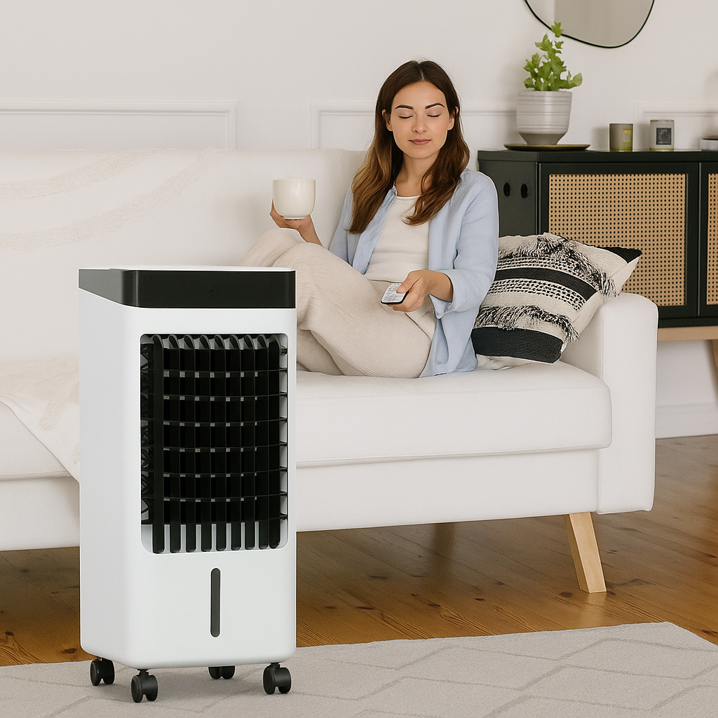 FLOW FLOW | Refrigerador de ar portátil sem osfos