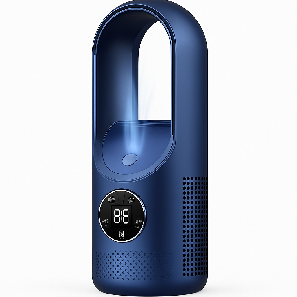 SilentChill | Geladeira de ar compacta sem folhas