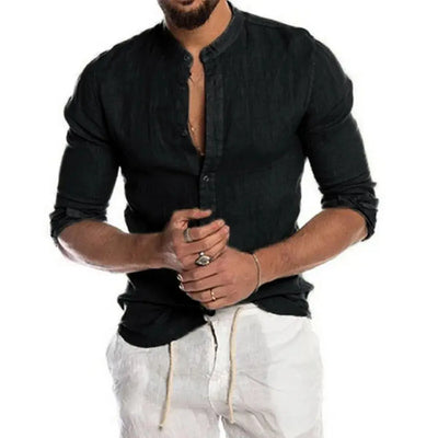 Chemise em Lin de Zanzibar