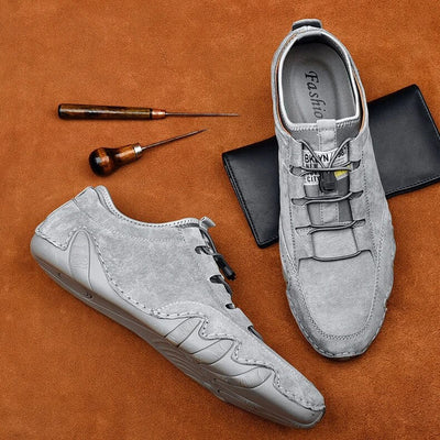 Tommy - mocassins ortopédicos de pele autênticos para homens