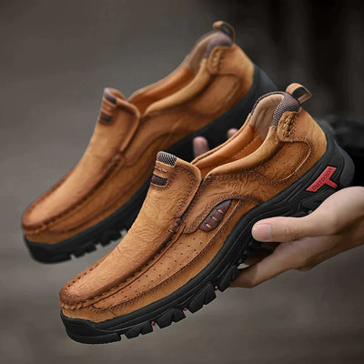 Jaroslav - Zapatos ortopédicos de caballero de piel