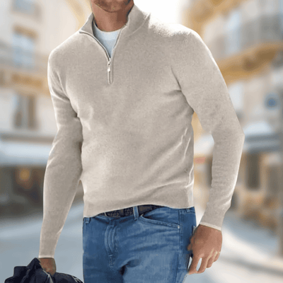 Theo - o suéter confortável e elegante para o período de transição