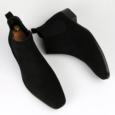 Bottines Chelsea avec panneau élastique pour homme