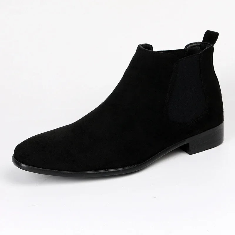 Bottines Chelsea avec panneau élastique pour homme