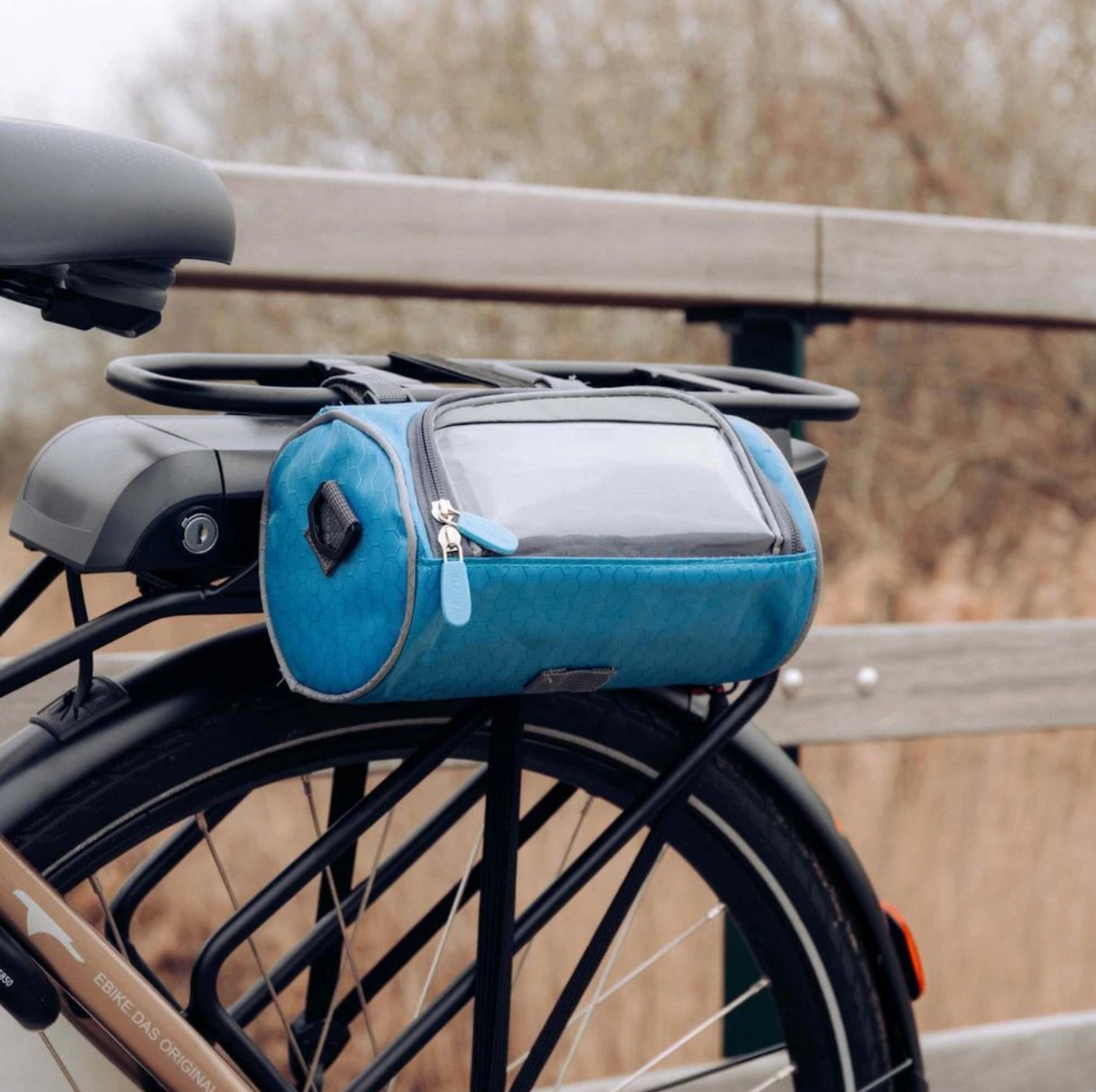 Saco de bicicleta com tela de toque - salpicos e multifuncional - adequado para qualquer bicicleta
