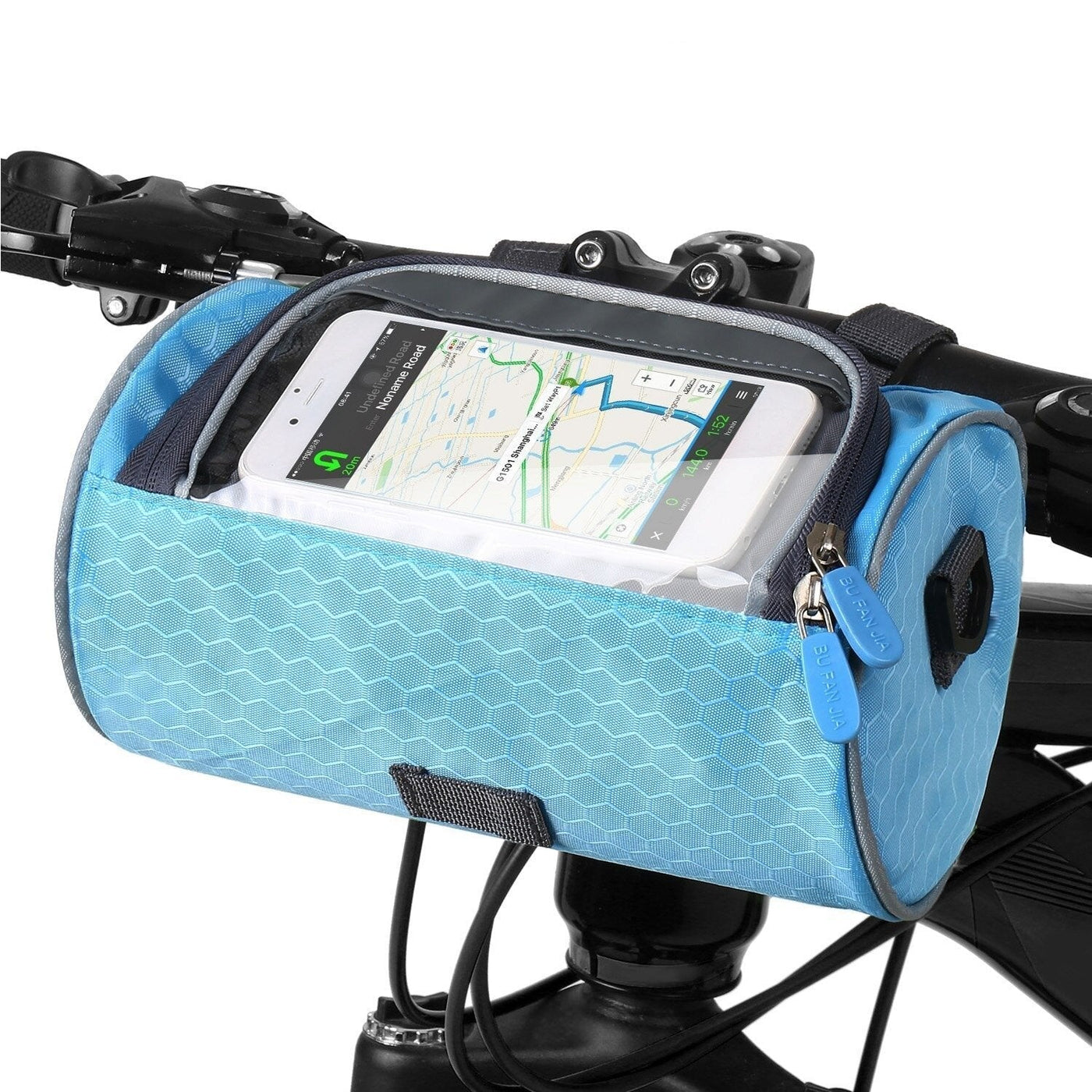 Saco de bicicleta com tela de toque - salpicos e multifuncional - adequado para qualquer bicicleta