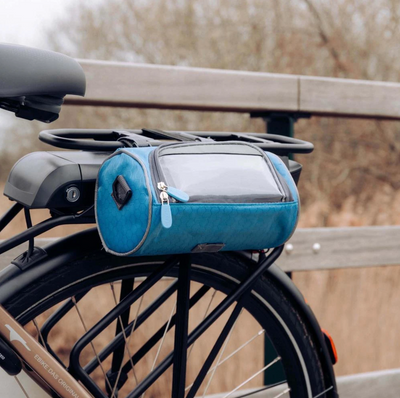 Saco de bicicleta com tela de toque - salpicos e multifuncional - adequado para qualquer bicicleta