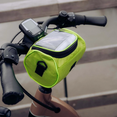 Saco de bicicleta com tela de toque - salpicos e multifuncional - adequado para qualquer bicicleta