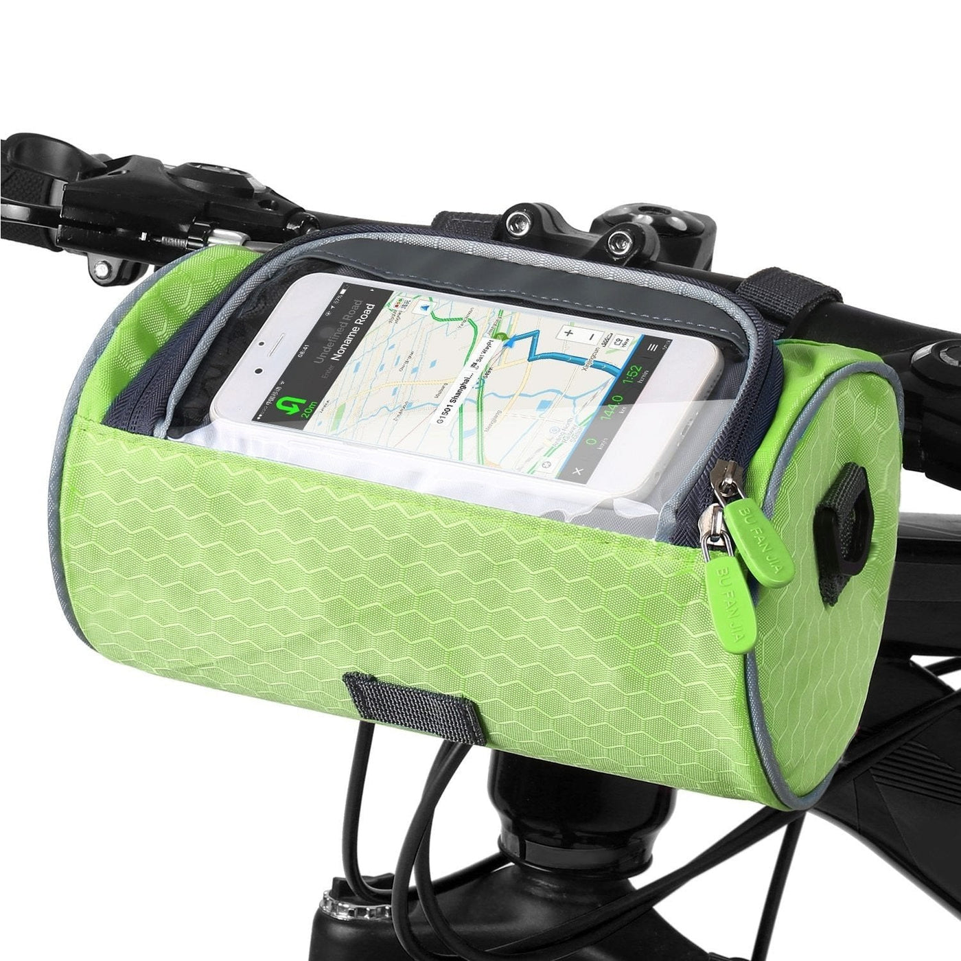 Saco de bicicleta com tela de toque - salpicos e multifuncional - adequado para qualquer bicicleta