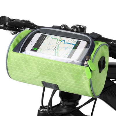 Saco de bicicleta com tela de toque - salpicos e multifuncional - adequado para qualquer bicicleta