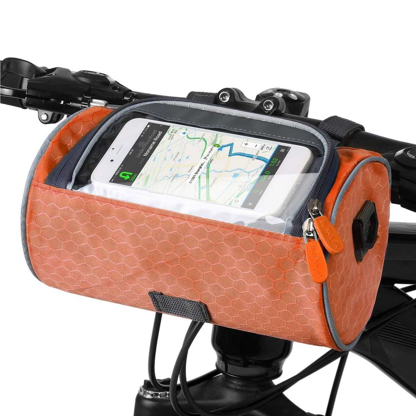 Saco de bicicleta com tela de toque - salpicos e multifuncional - adequado para qualquer bicicleta