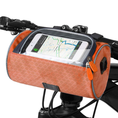 Saco de bicicleta com tela de toque - salpicos e multifuncional - adequado para qualquer bicicleta