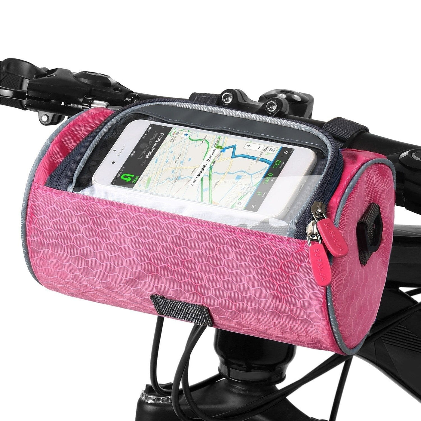Saco de bicicleta com tela de toque - salpicos e multifuncional - adequado para qualquer bicicleta