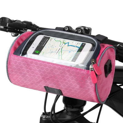 Saco de bicicleta com tela de toque - salpicos e multifuncional - adequado para qualquer bicicleta