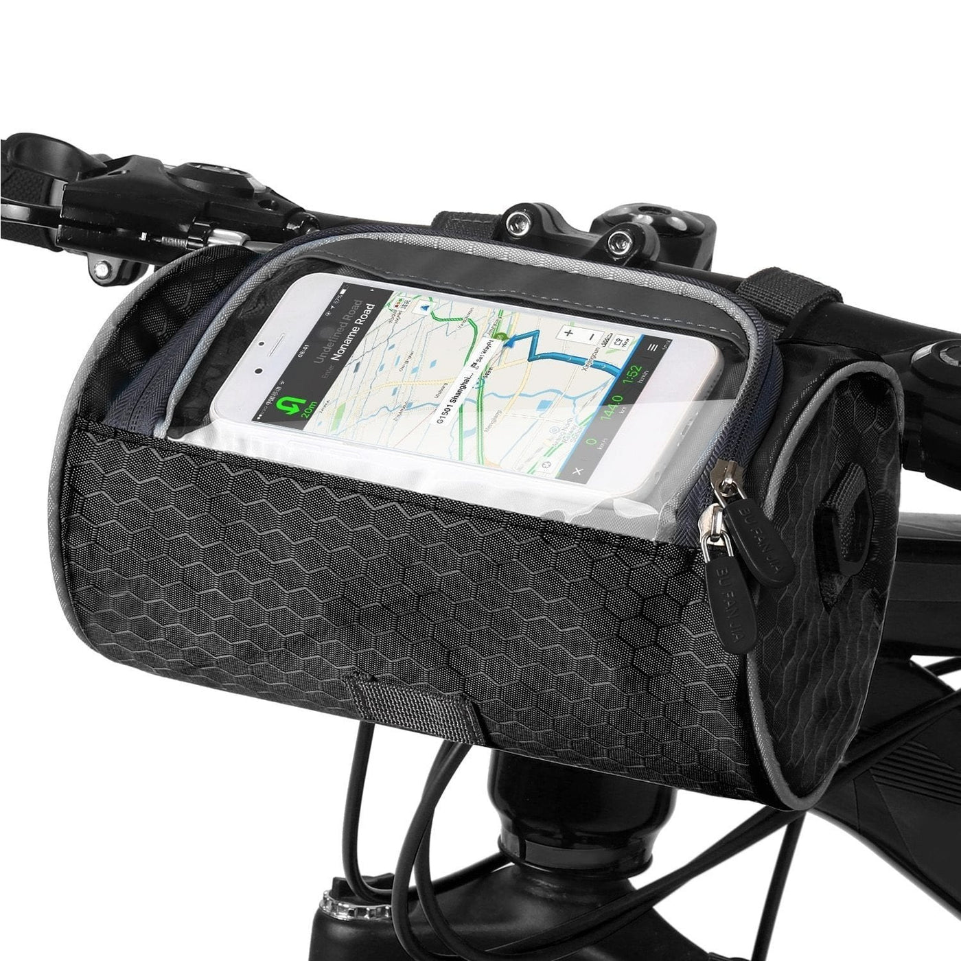Saco de bicicleta com tela de toque - salpicos e multifuncional - adequado para qualquer bicicleta