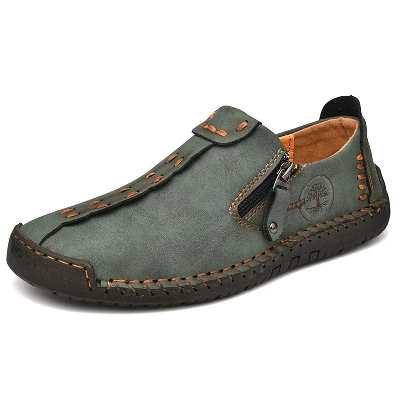 Gianny - Mocassins de couro ortopédico feitos à mão