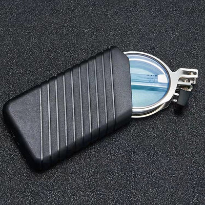 FOLDOX: gafas de lectura plegables con lentes resistentes a los arañazos y estuche compacto