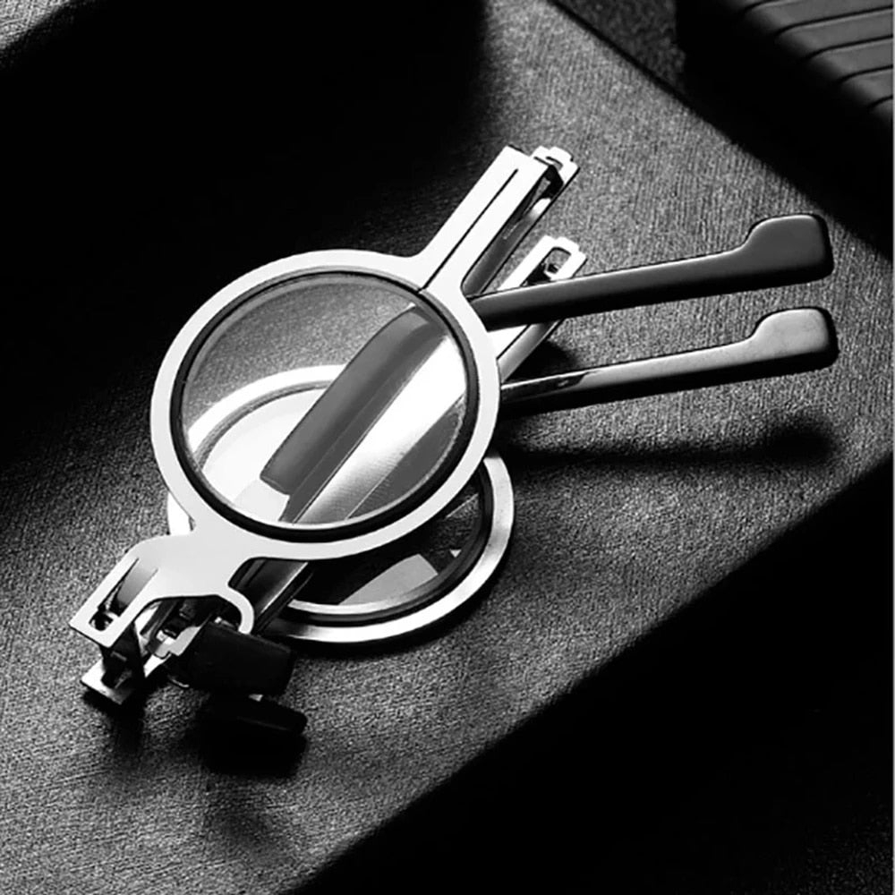 FOLDOX: gafas de lectura plegables con lentes resistentes a los arañazos y estuche compacto