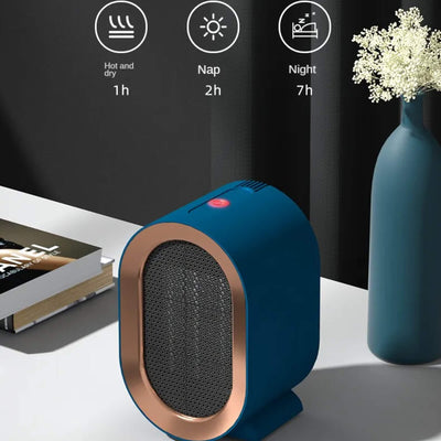 CopperGlow - Calefactor eléctrico portátil | Calefactor de bajo consumo para el hogar