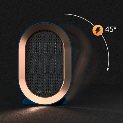 CopperGlow - Calefactor eléctrico portátil | Calefactor de bajo consumo para el hogar
