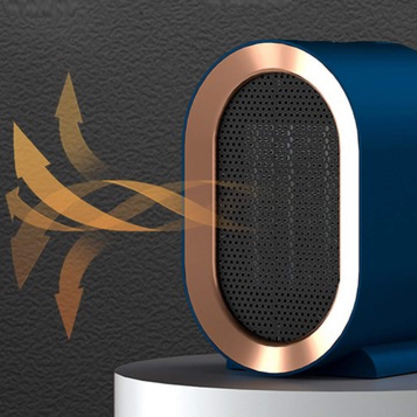 CopperGlow - Calefactor eléctrico portátil | Calefactor de bajo consumo para el hogar
