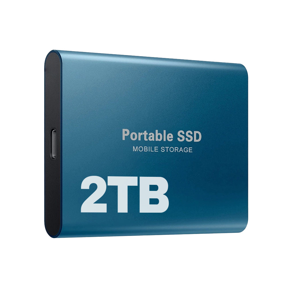 Unidade SSD portátil compacta de alta velocidade