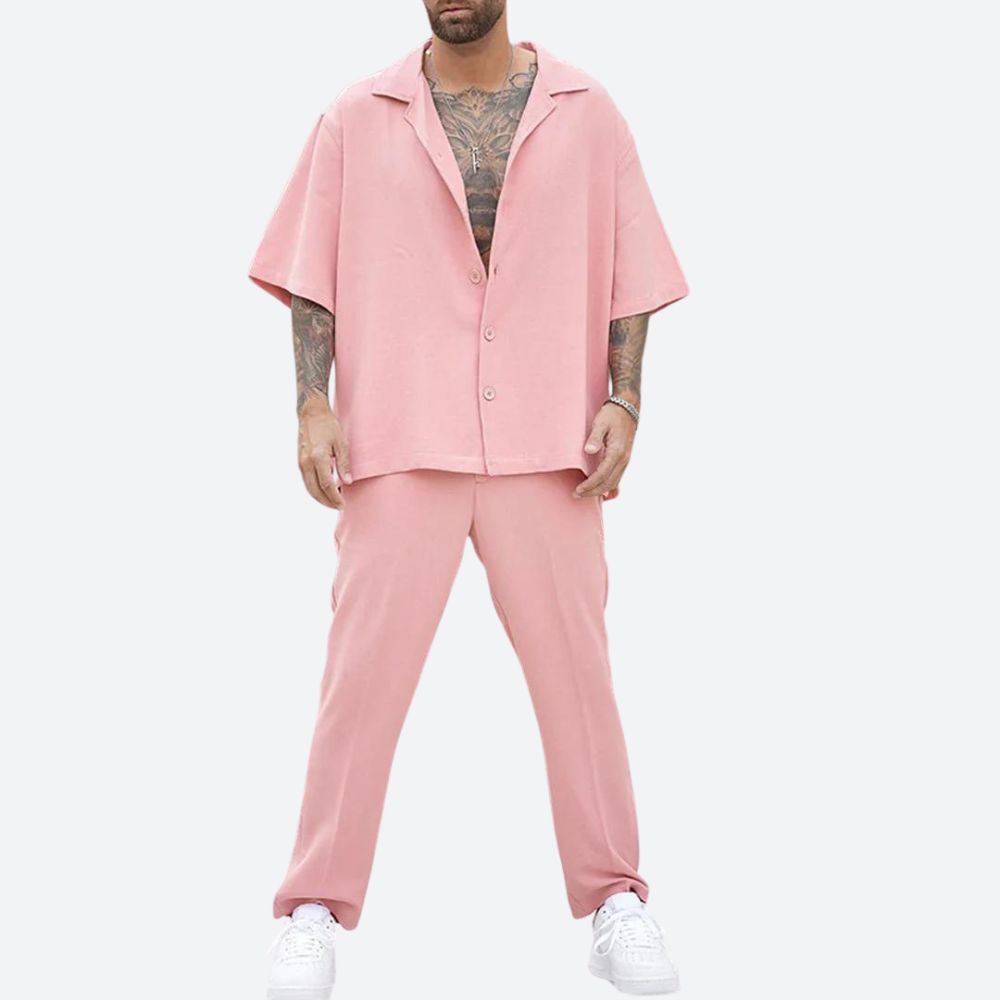 Elegante completo da salotto per uomo