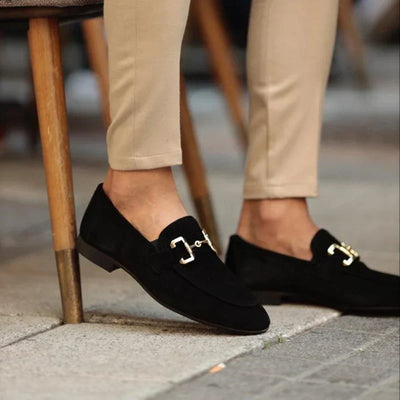 Mocassins de negócios elegantes para homens