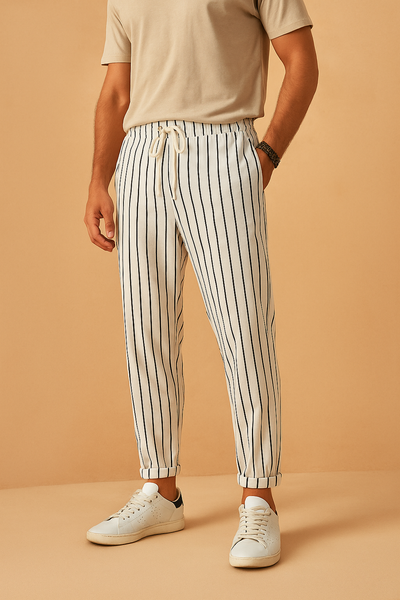Calça de raio fresco -homem -casual para o verão