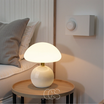 OCS - Candeeiro Mushroom - Candeeiro de mesa LED regulável de design