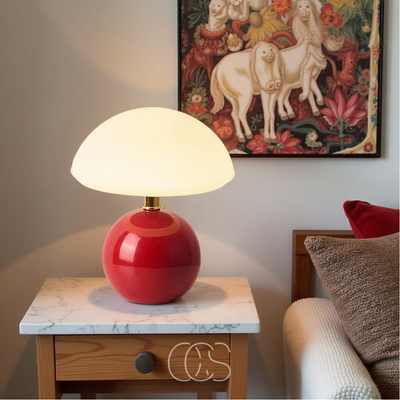 OCS - Candeeiro Mushroom - Candeeiro de mesa LED regulável de design