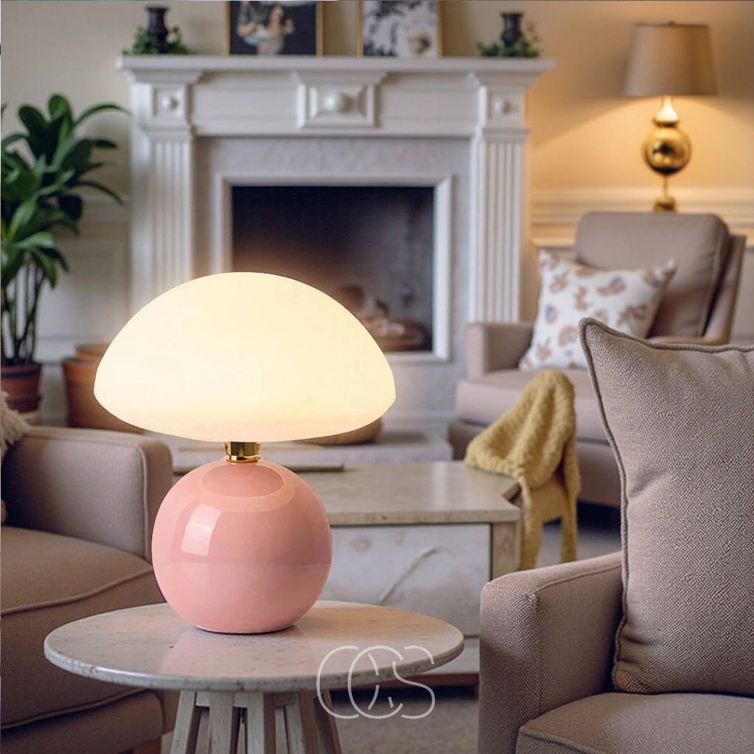 OCS - Candeeiro Mushroom - Candeeiro de mesa LED regulável de design