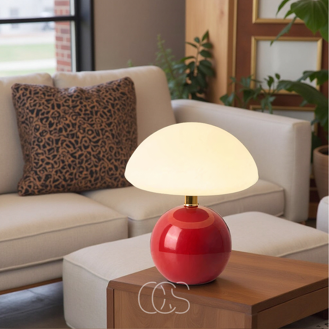 OCS - Candeeiro Mushroom - Candeeiro de mesa LED regulável de design