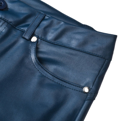 Stretch | Pantalones de piel elástica