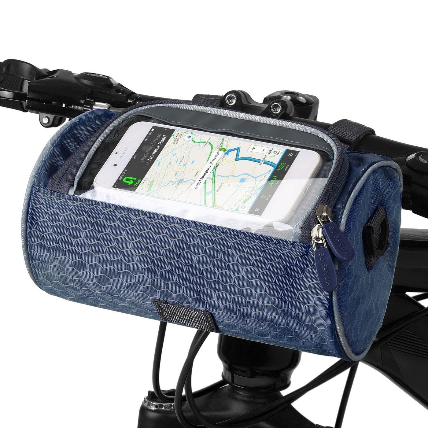 Saco de bicicleta com tela de toque - salpicos e multifuncional - adequado para qualquer bicicleta