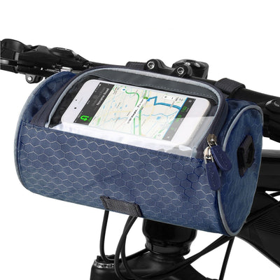 Saco de bicicleta com tela de toque - salpicos e multifuncional - adequado para qualquer bicicleta