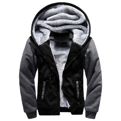 Jaqueta polar de inverno para homens