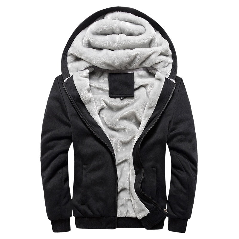 Jaqueta polar de inverno para homens