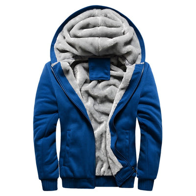 Jaqueta polar de inverno para homens