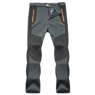 Calças externas à prova d'água masculina